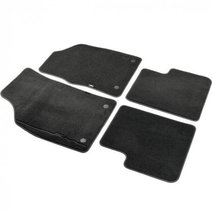500 Luxury Carpet Tailored Fitted Mats 2012+ Stitched Black Logo