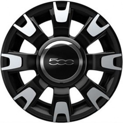 500|14" Alloy Wheel Kit Stylish in Matt Grey/Black - Set of 4