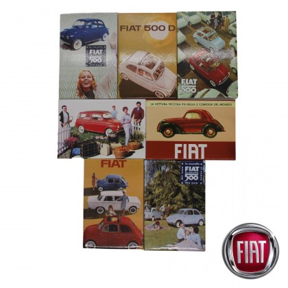 Classic Fiat 500 Magnets