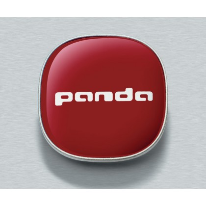 New Fiat Panda Matt Red Hubcaps