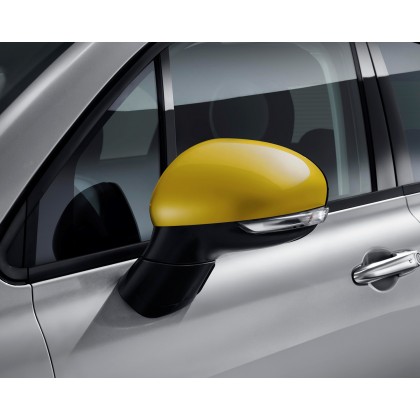 500X Side Mirror Covers/Replacement Caps - Yellow - Set of 2