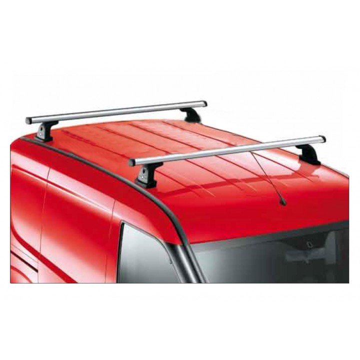 ABS Roof Rack Bars Lockable Anti Theft Carrier Top Luggage Travel Parts 2 Pcs for FIAT DOBLO 2 II 2010 UP Short Chasis 