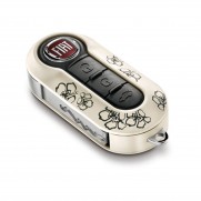 Fiat Key Covers - Flowers Twin Pack