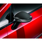 Punto Side Mirror Covers/Replacement Caps - Carbon Look - Set of 2